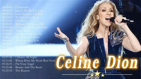 celien dior|celine dion greatest hits 2022.